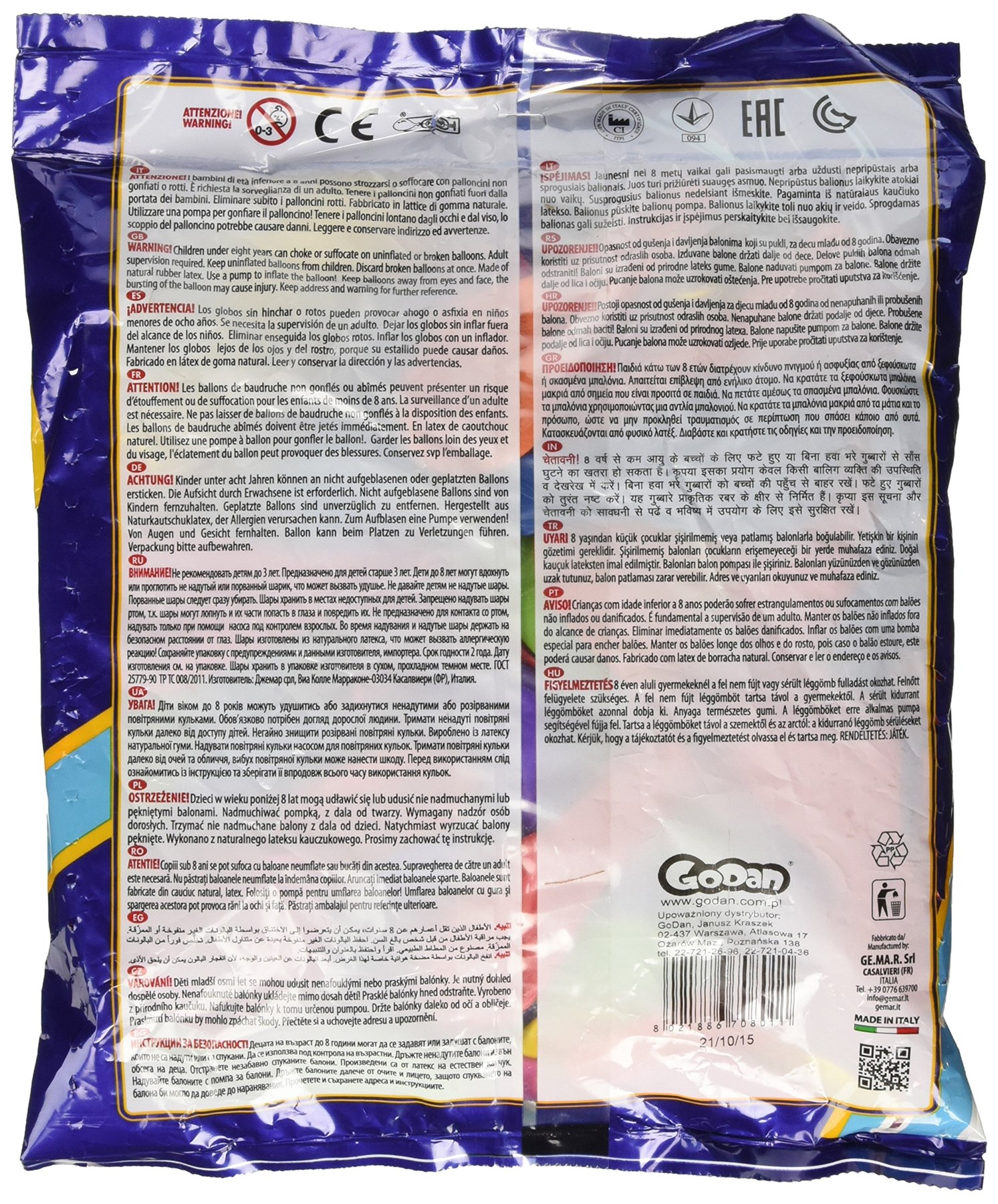 Oyuncak Renkli Balon A70