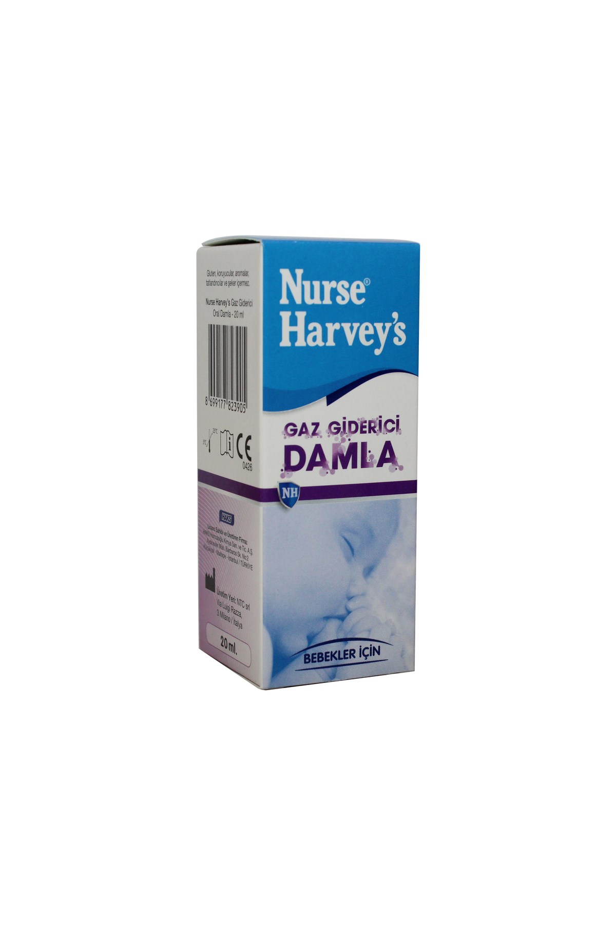 Nurse Harvey’s Gaz Giderici Damla 20 ml