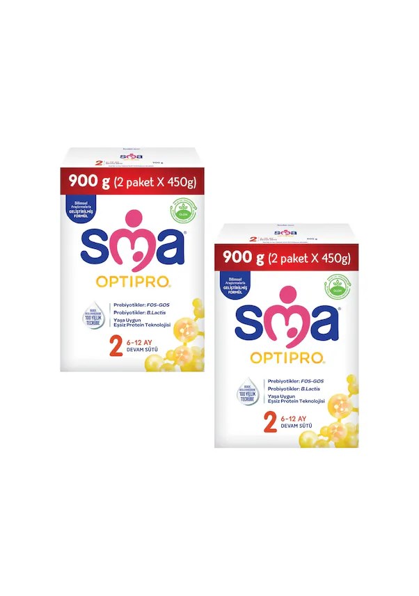 SMA Optipro 2 Devam Sütü 450 gr 2’li
