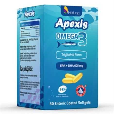 Apexis balık yagı 50 soft jell