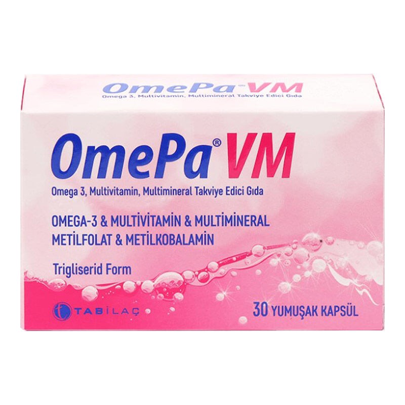 Omepa VM 30 Yumuşak Kapsül