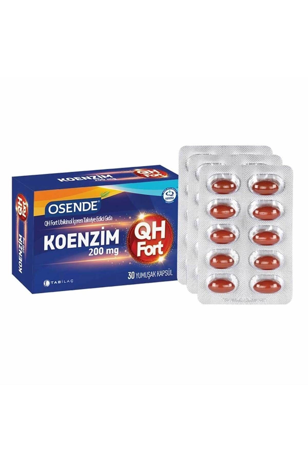 Osende Koenzim QH Fort 200 mg 30 Kapsül