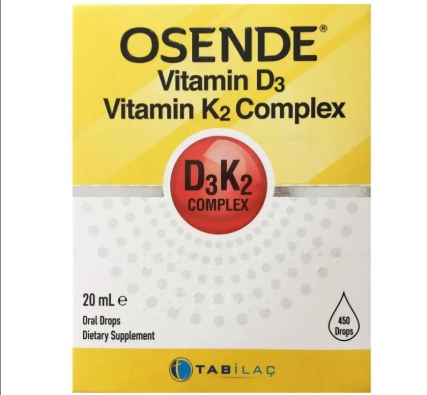 Osende D3K2 Complex Damla 20 ml