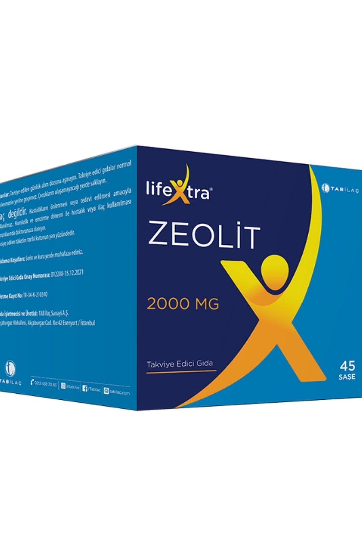 Lifextra Zeolit 2000 mg 45 Saşe