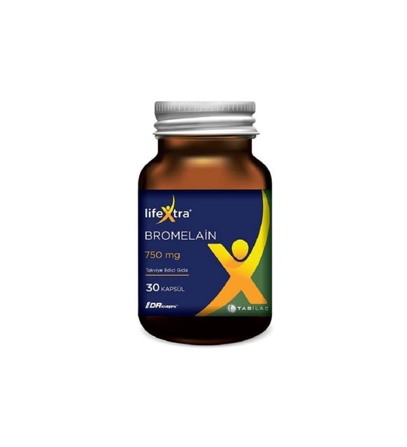 Lifextra Bromelain 750 mg 30 Kapsül