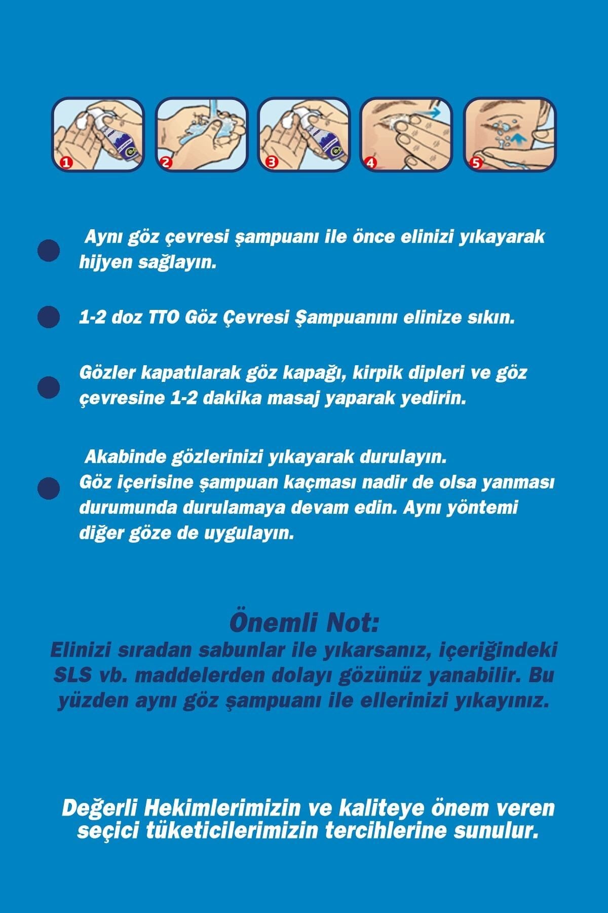 TTO Thermal Göz Çevresi Şampuanı 45 ml