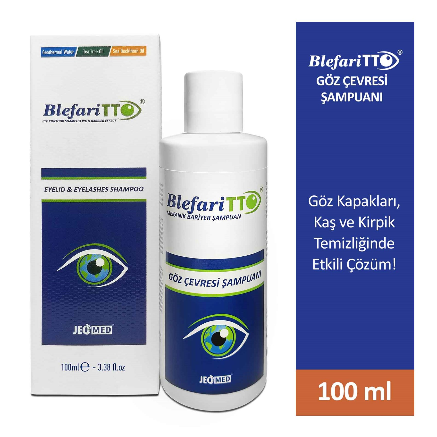 BlefariTTo Göz Şampuan 100 ml