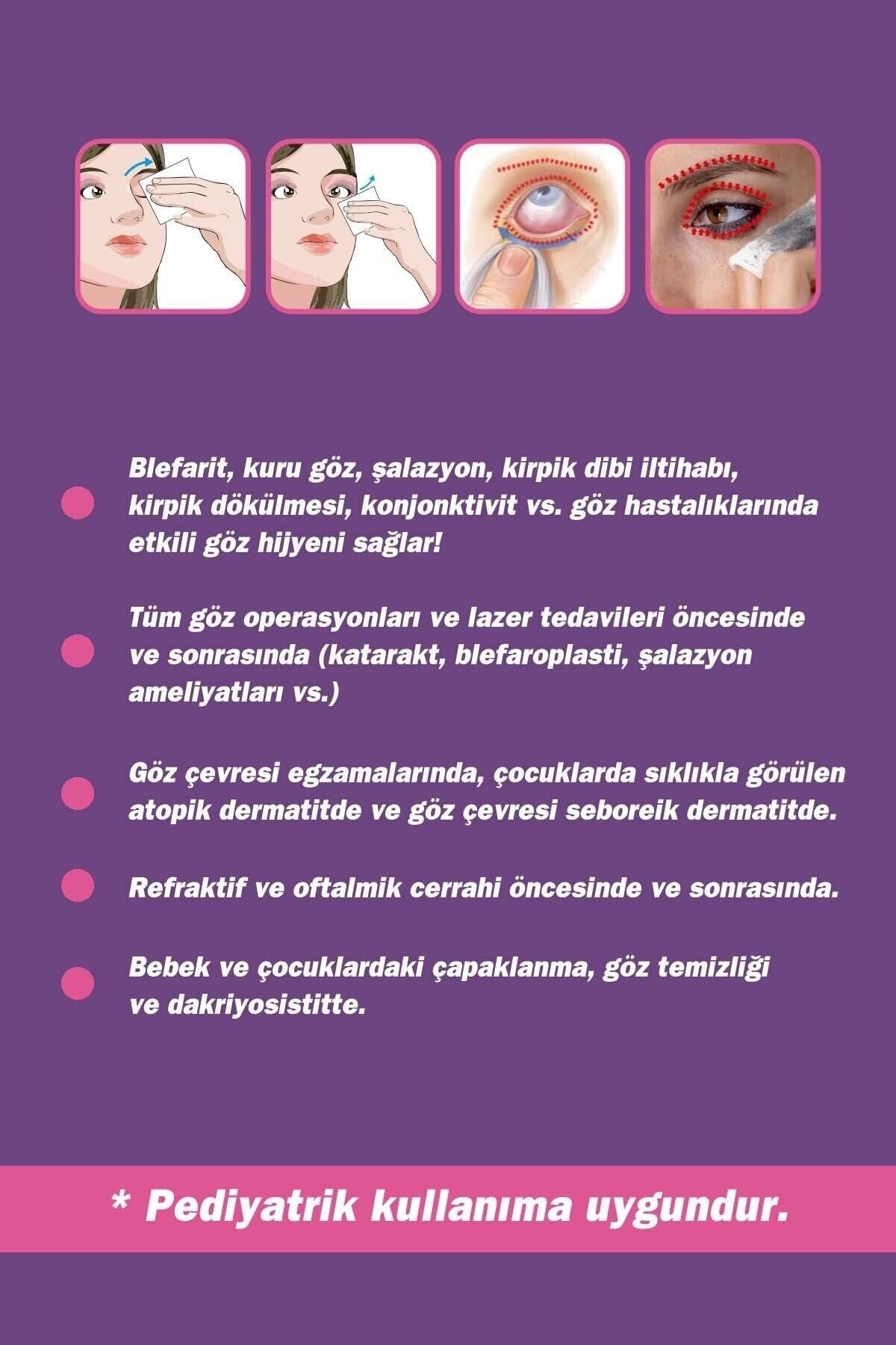 Soft Göz Mendili 12 Li Bebeklerde / Çocuklarda (ÇAY AĞACI YAĞI / TEA TREE OIL)