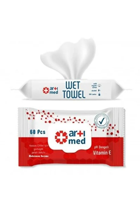 Artımed Islak Havlu 60’lı
