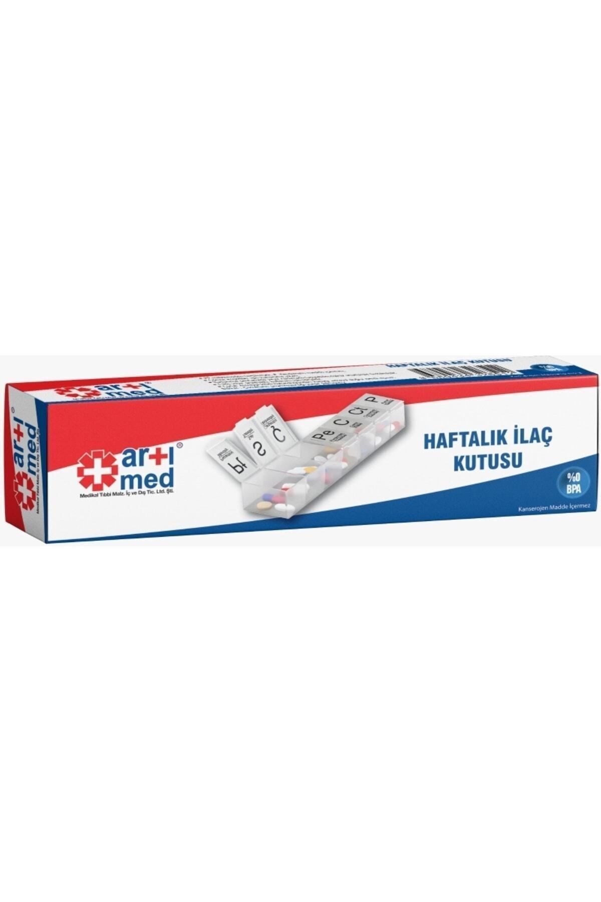 Artımed Haftalık İlaç Saklama Kutusu