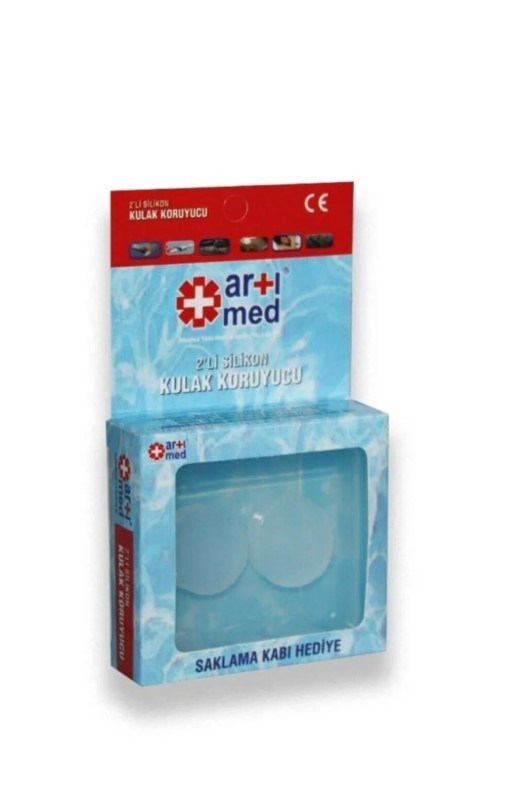 Artımed İkili Silikon Çam Tipi Kulak Koruyucu