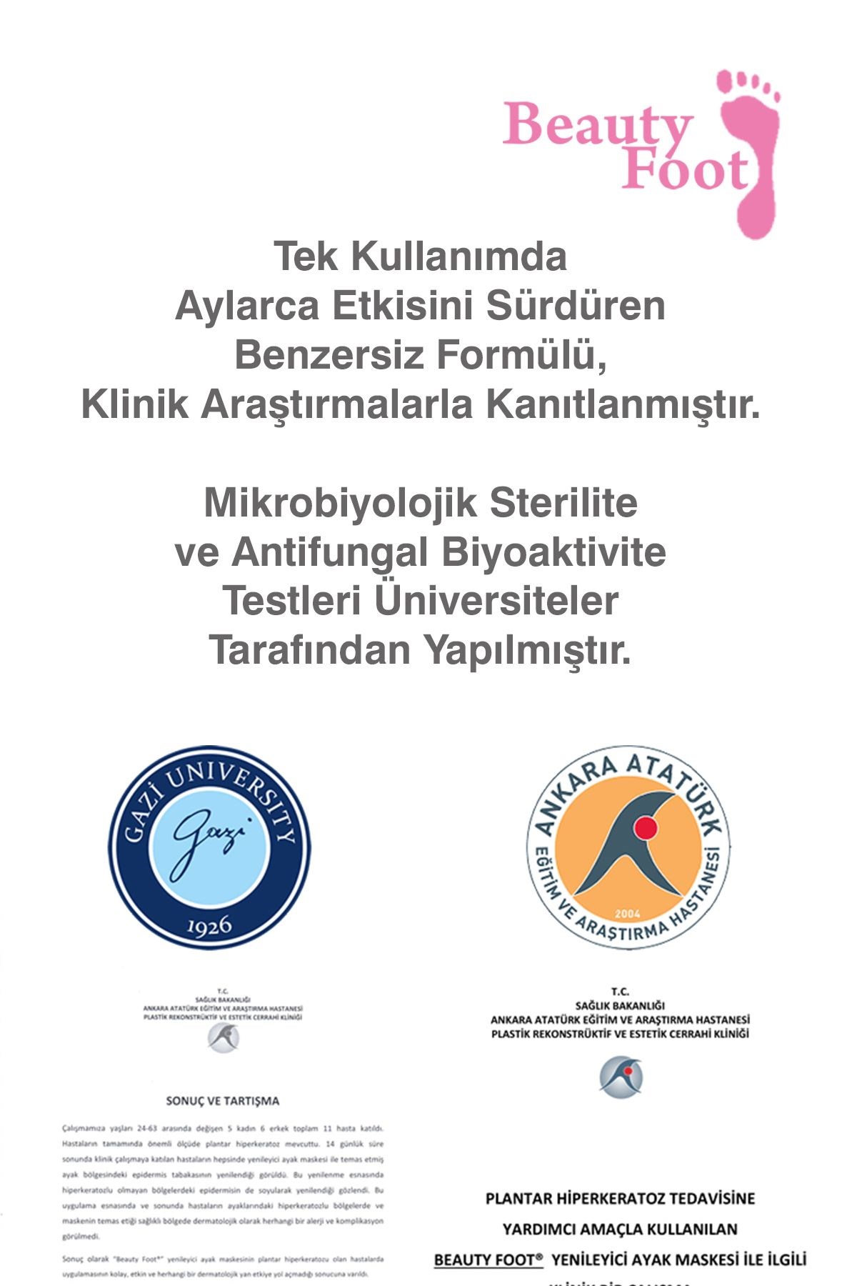 Papatya Ve Meyve Özlü Yenileyici Ayak Maskesi