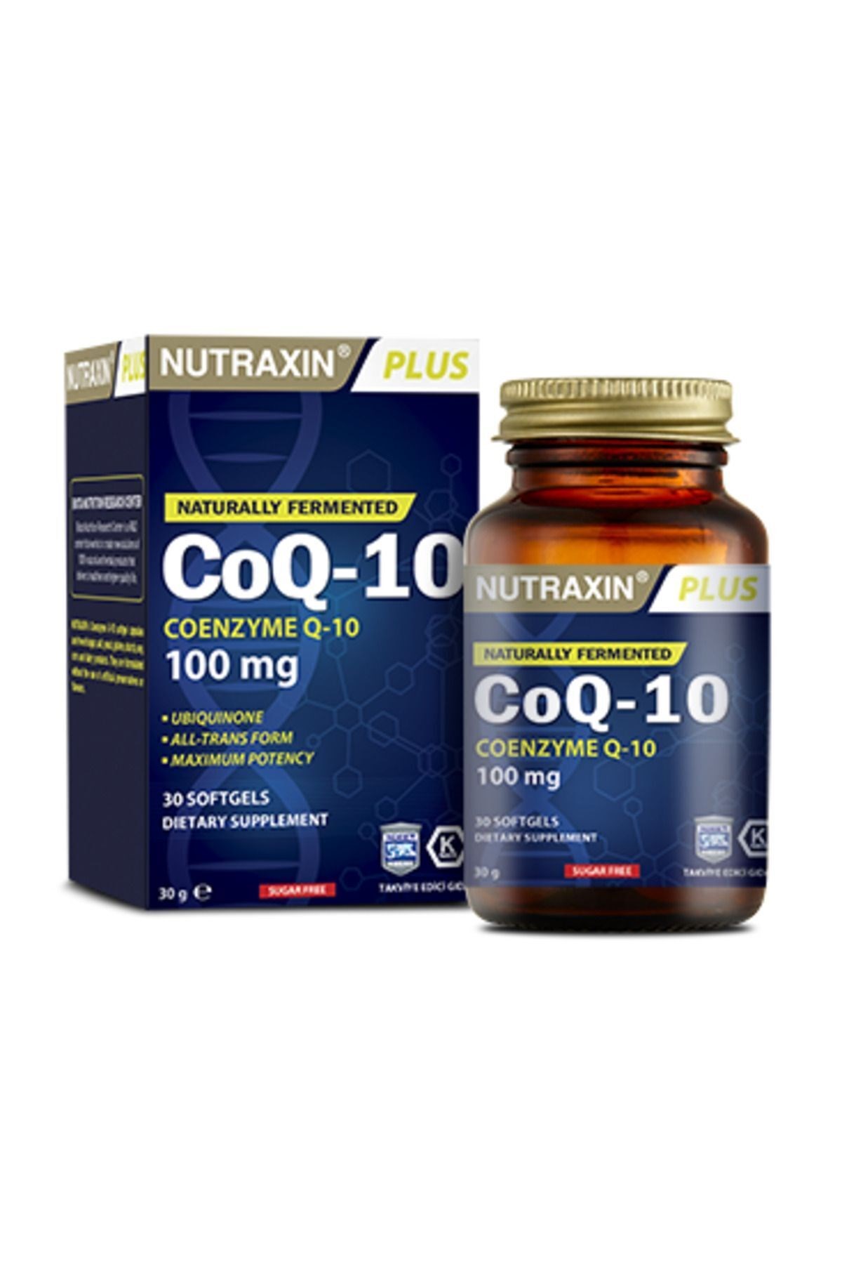 Nutraxin CoQ-10 100 mg 30 Softgel
