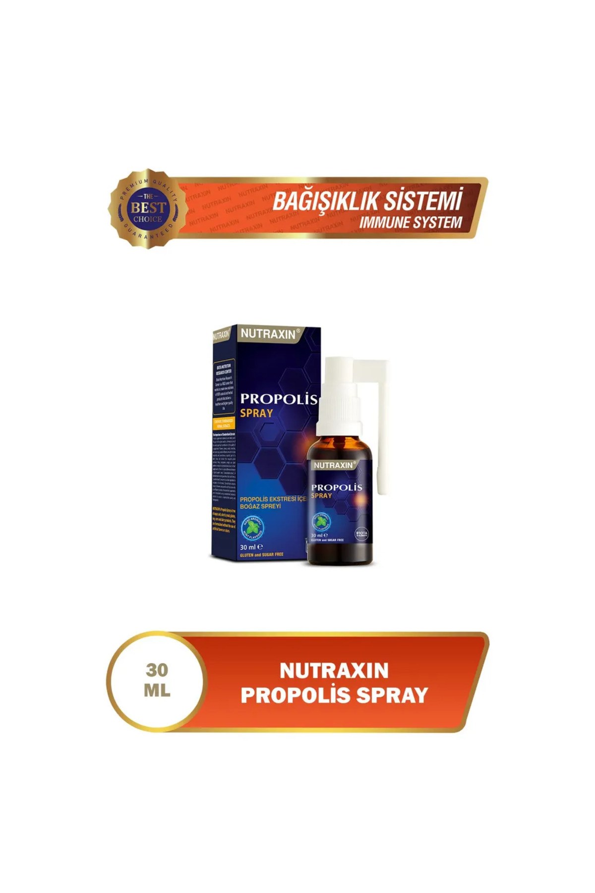 Nutraxin Propolis Boğaz Spreyi 30 ml