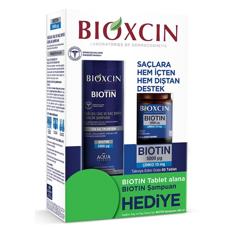 Bioxcin Bioxcin Biotin 5000 mg + Çinko 15 mg Tablet Biotin