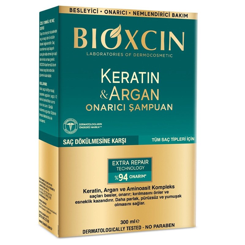 Bioxcin Bioxcin Şampuan Keratin Argan Onarıcı 300 ml