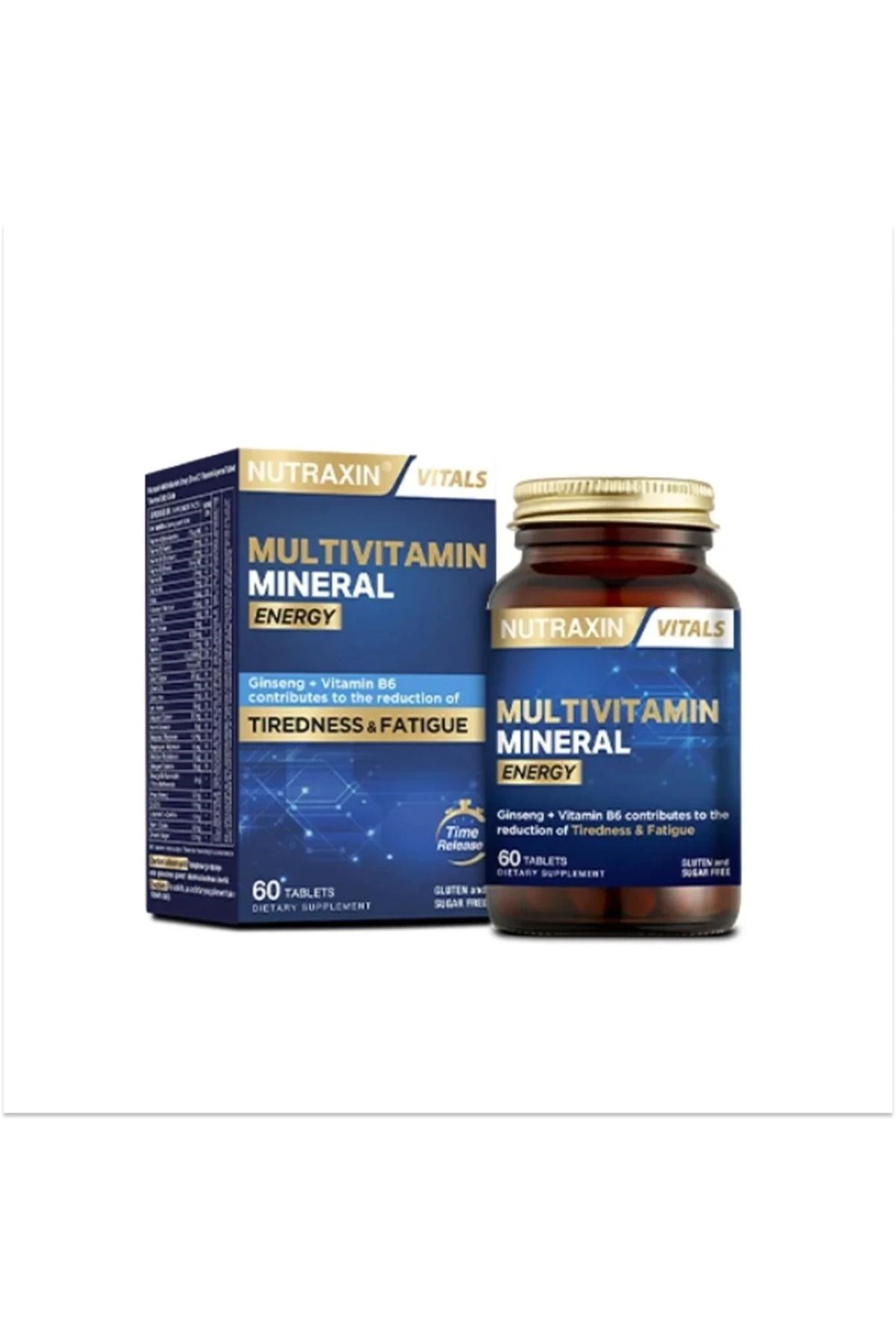 Nutraxin Multivitamin Mineral Energy 60 Tablet