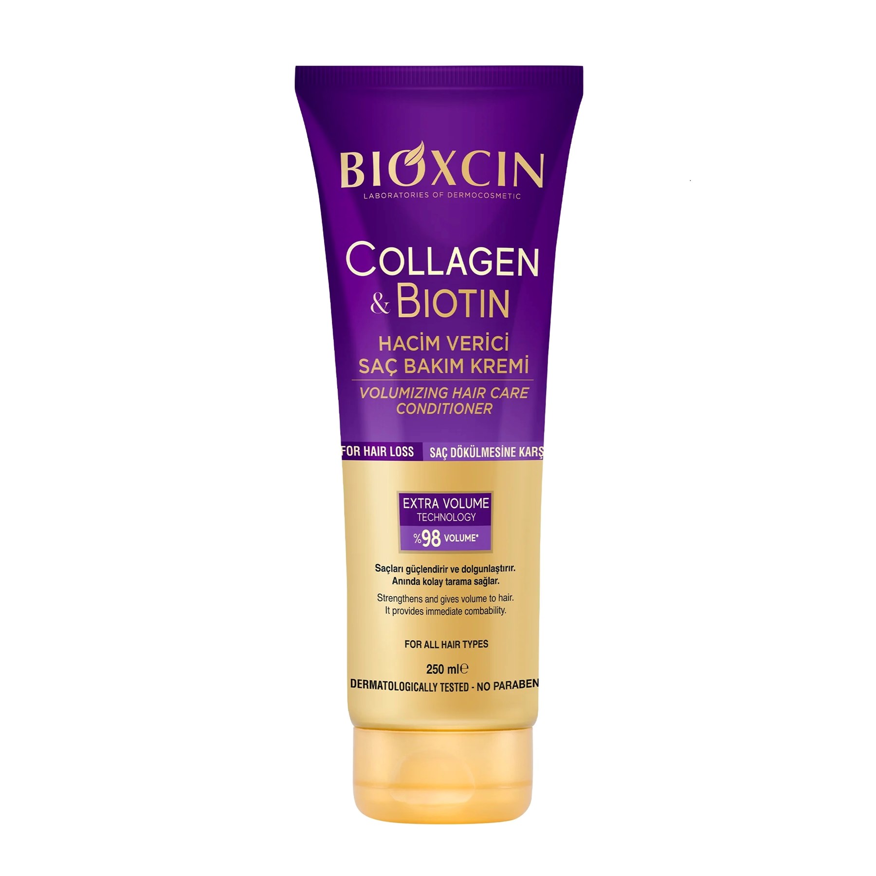 Bioxcin Collagen Biotin Hacim Verici Saç Bakım Kremi 250 ml