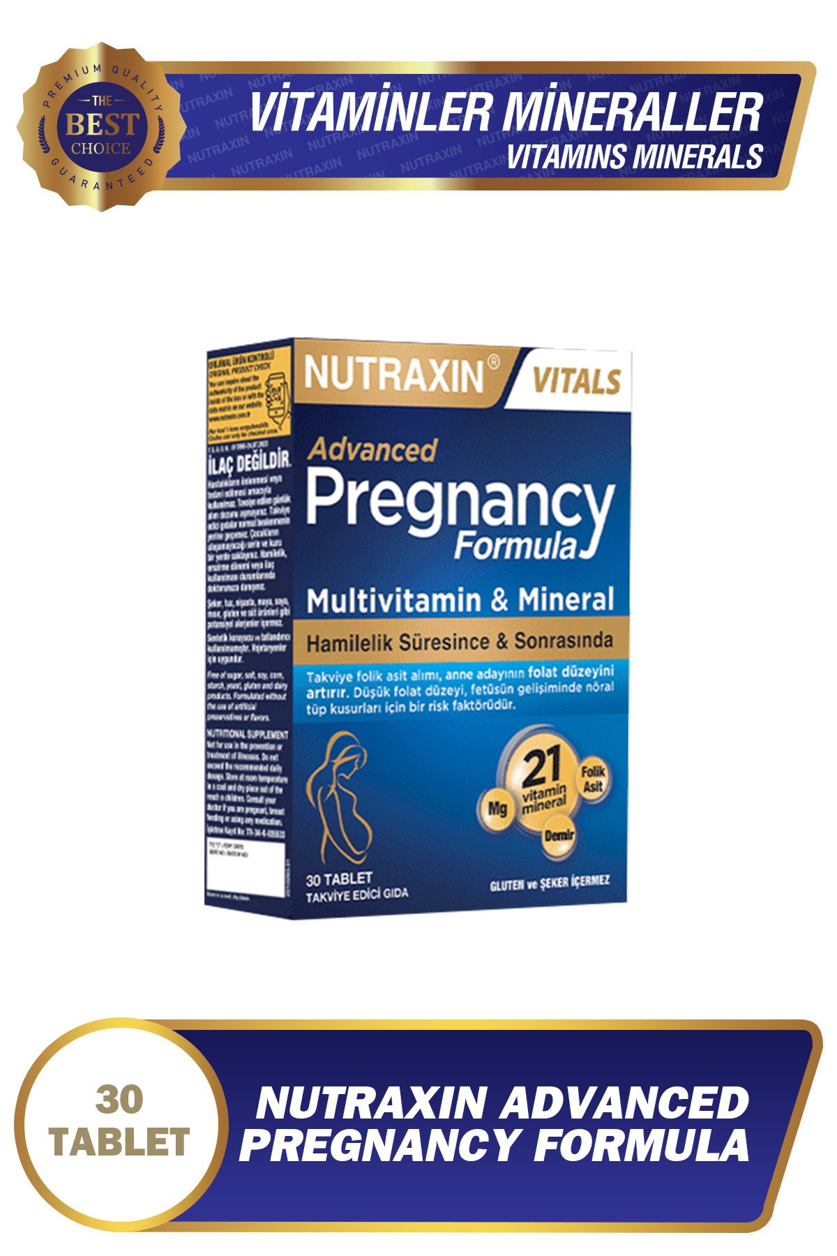 Nutraxin Pregnancy Formula 30 Tablet
