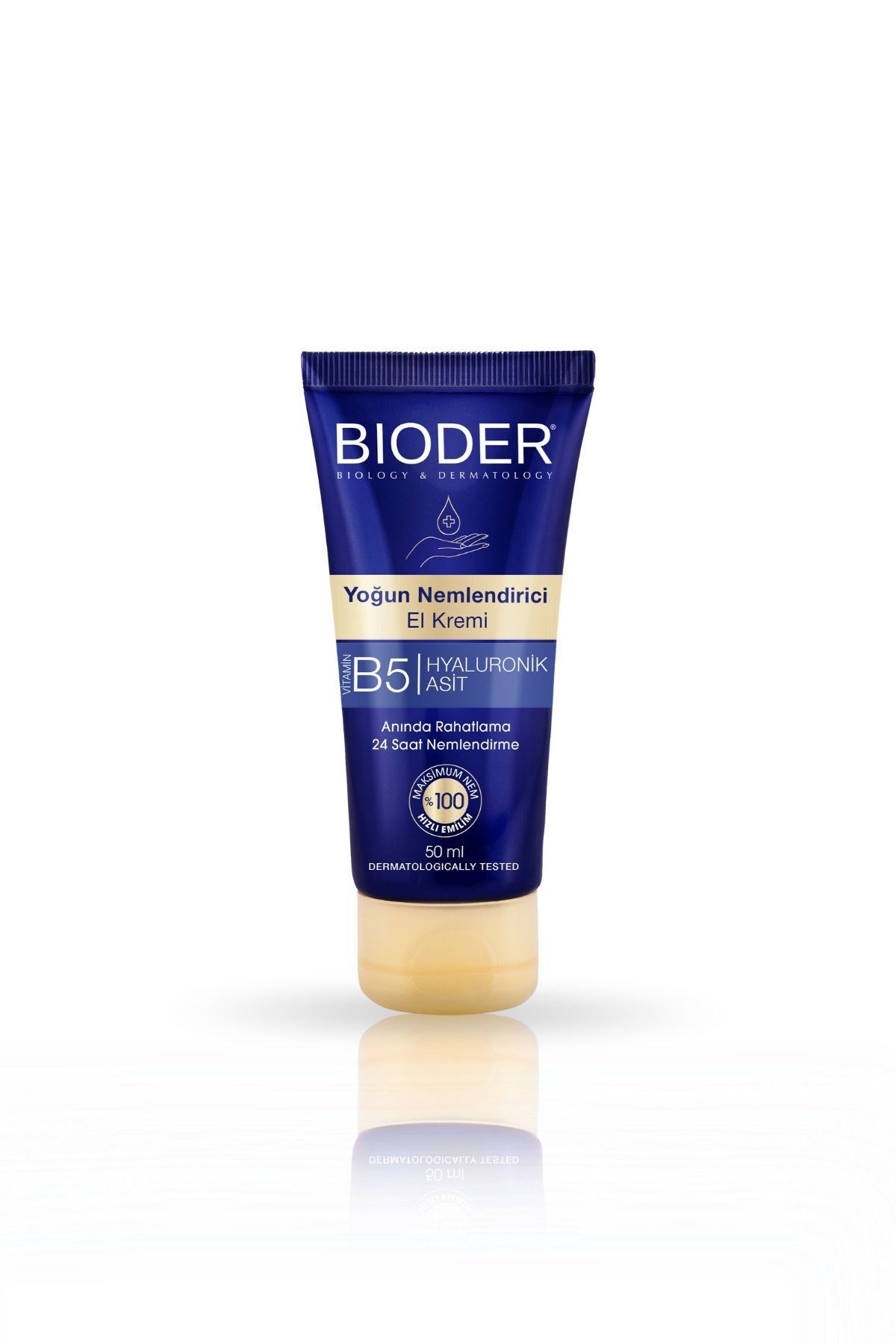 Bioder Yoğun Nemlendiricili El Kremi 50 ml