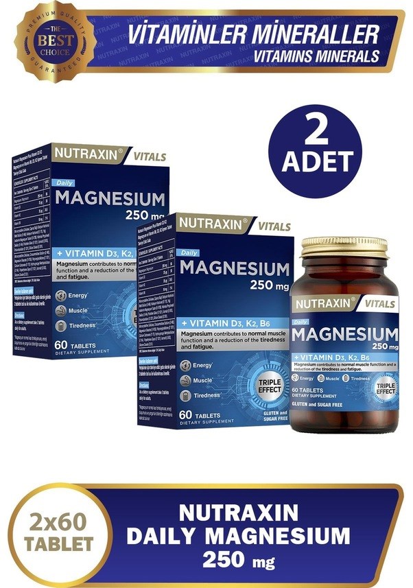 Nutraxin Magnesium Daily 60 Tablet
