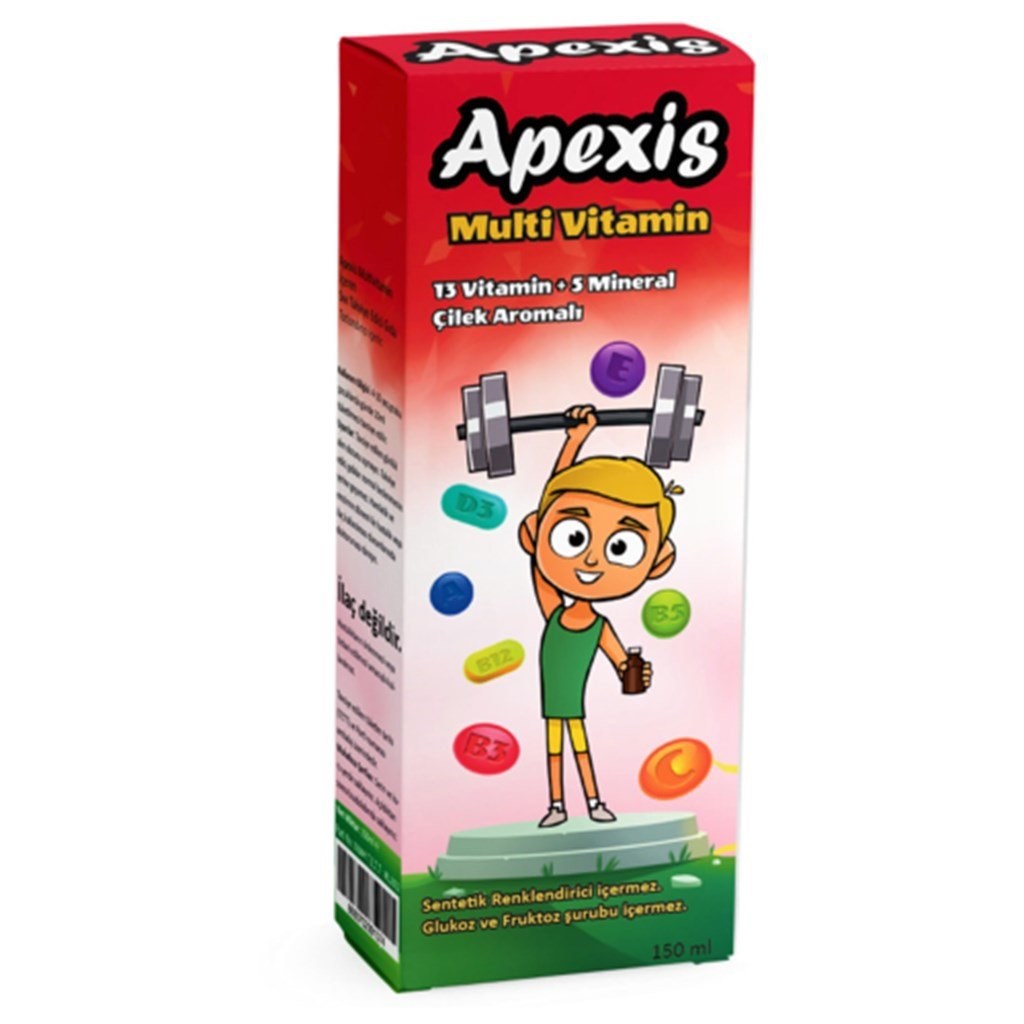 Apexis Multi Vitamin Şurup 150 ml