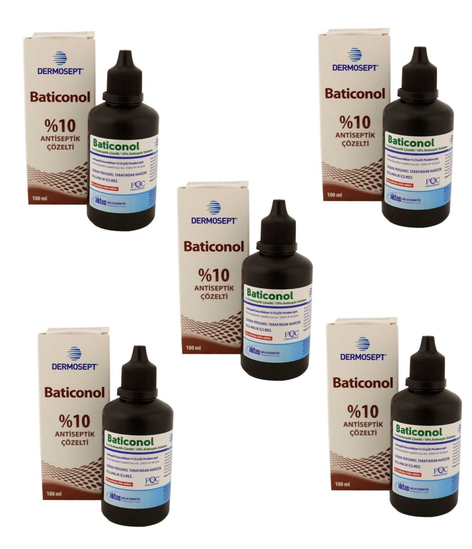 Dermosept Baticonol Antiseptik Çözelti 100 ml