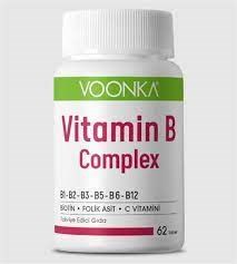 VOONKA VİTAMİN B COMPLEX 62 KAPSÜL