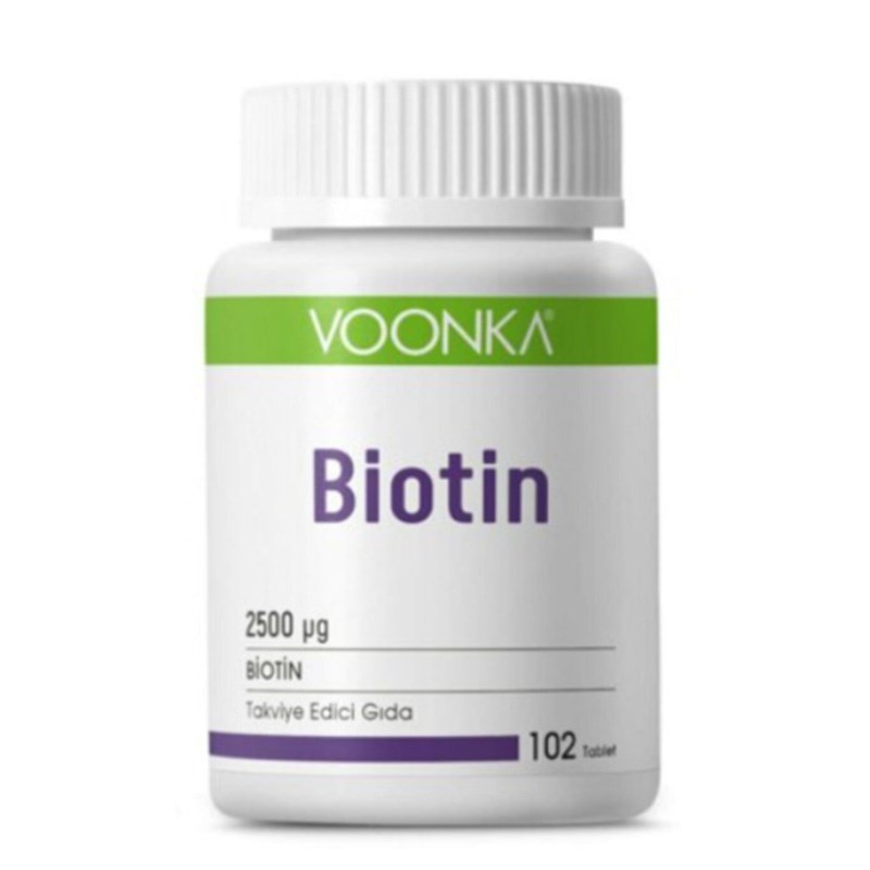 VOONKA BIOTIN 2500MCG 102 TABLET