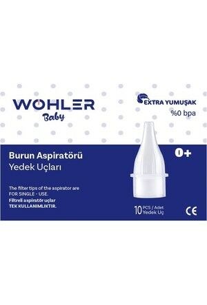 Wohler Baby Burun Aspiratörü Yedek Uç 10’lu