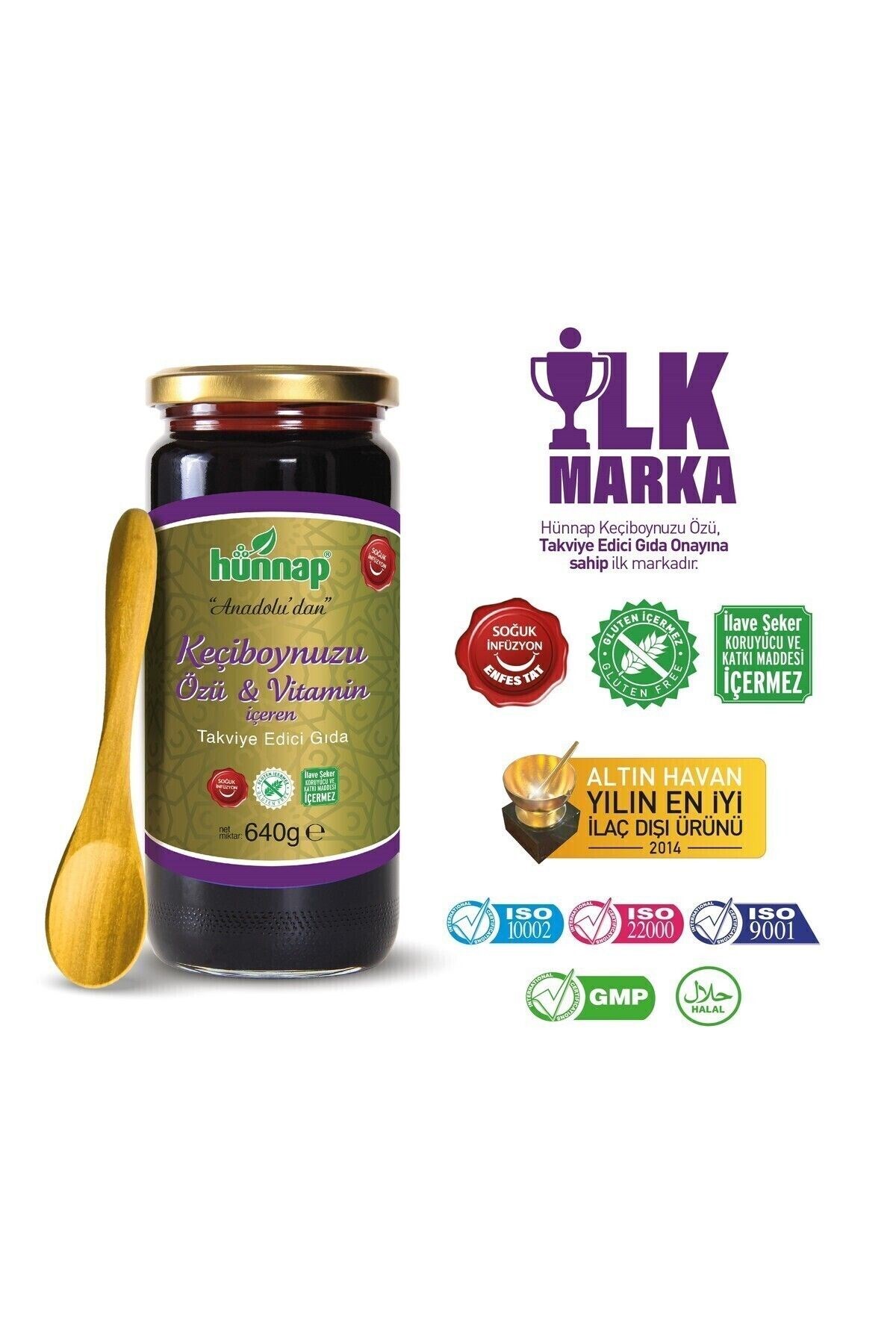 Hünnap Keçiboynuzu Özü 640 Gr