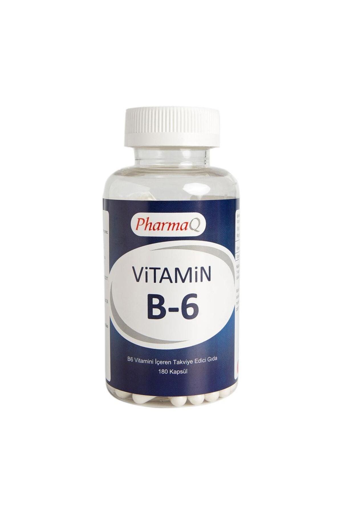 PharmaQ Vitamin B-6 180 Kapsül