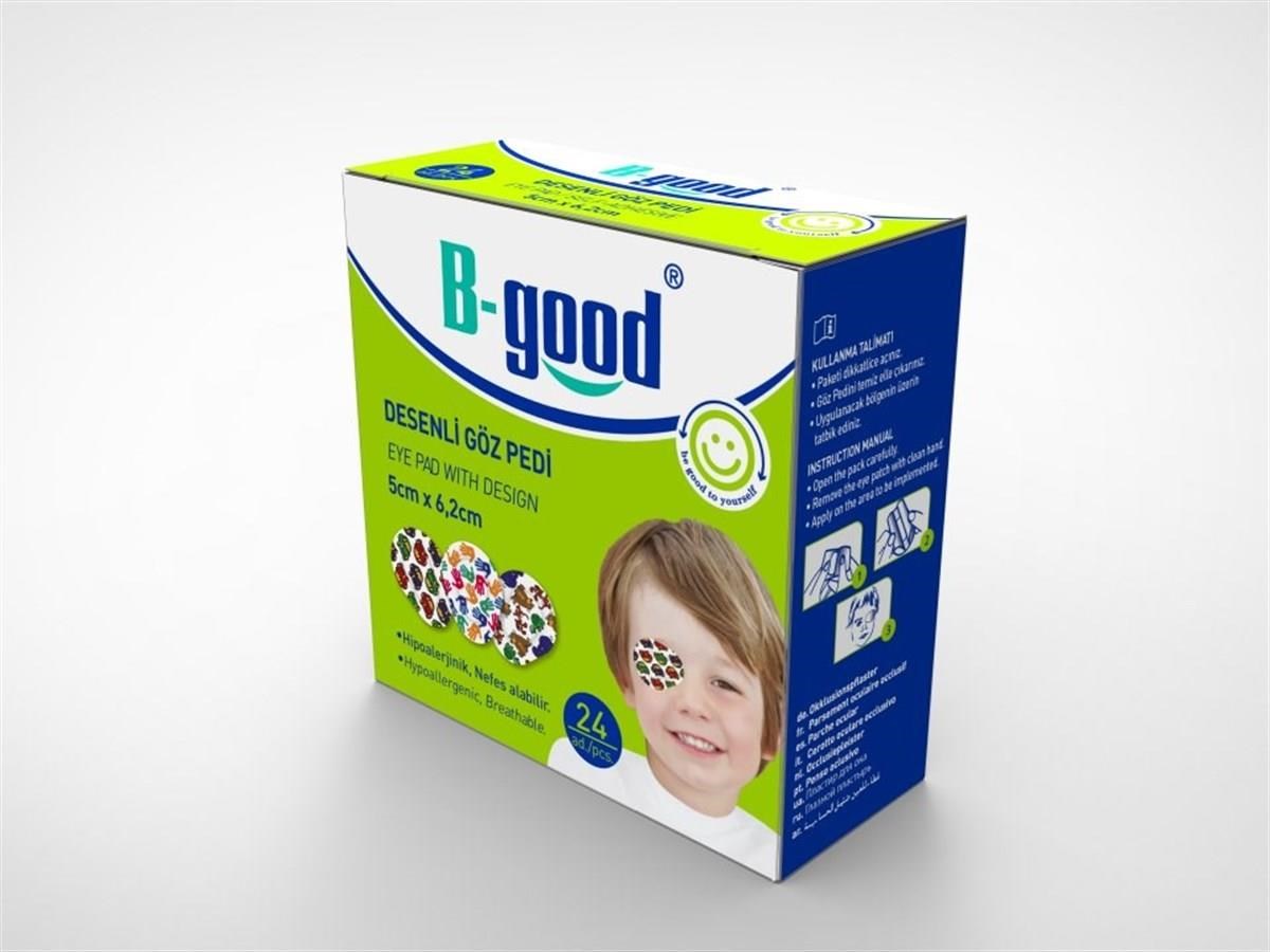 B-Good Göz Pedi Desenli 5x6,2 cm 24’lü