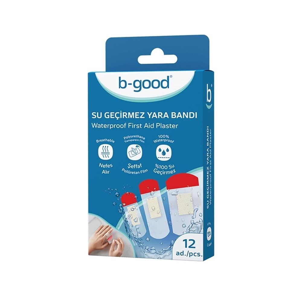 B-Good Yara Bandı Su Geçirmez 12’li