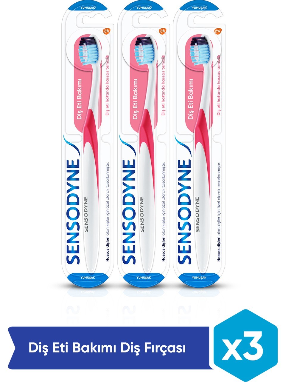 Sensodyne Diş Fırçası Diş Eti Bakımı Yumuşak