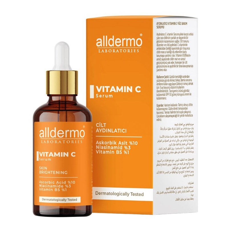 Alldermo Vitamin C Cilt Aydınlatıcı Serum 30 ml