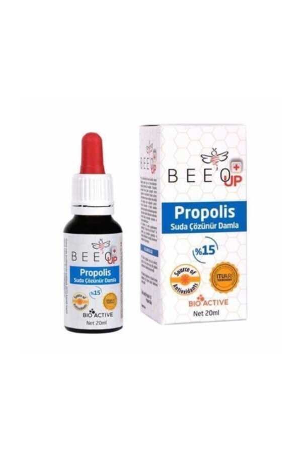 Bee’o Up Propolis Suda Çözünür Damla %15 20 ml