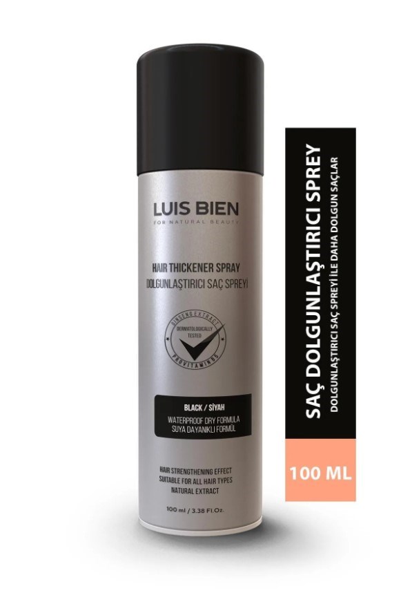Luis Bien Hair Fiber Sprey 100 ml - Siyah