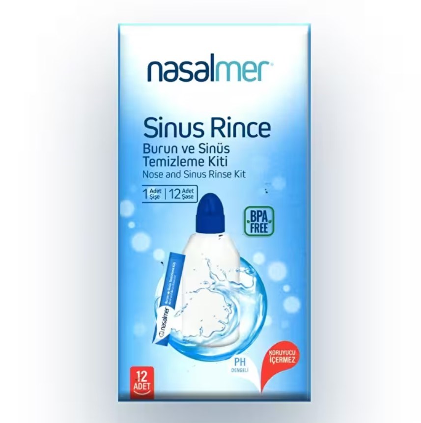 Nasalmer Sinus Rince Kit 12’li