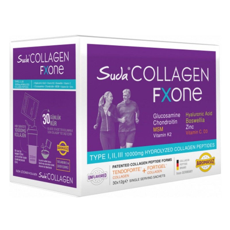 Suda Collagen Fxone Aromasız 12 gr x 30 Saşe