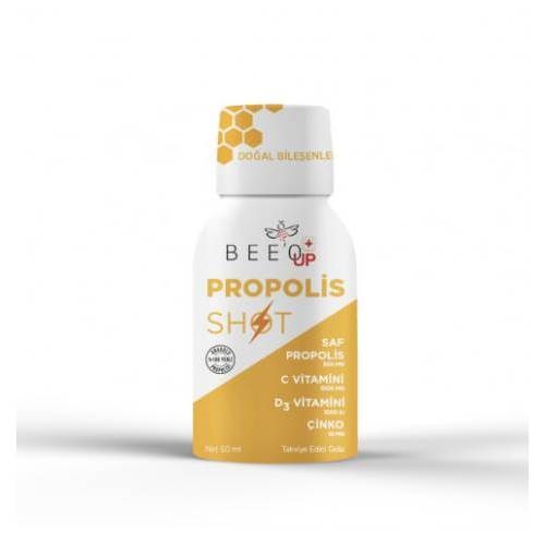 Bee’o Up Propolis Çinko+D3+C Shot 50 ml