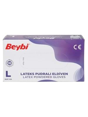 Beybi Lateks Eldiven Pudralı Large 100’lü