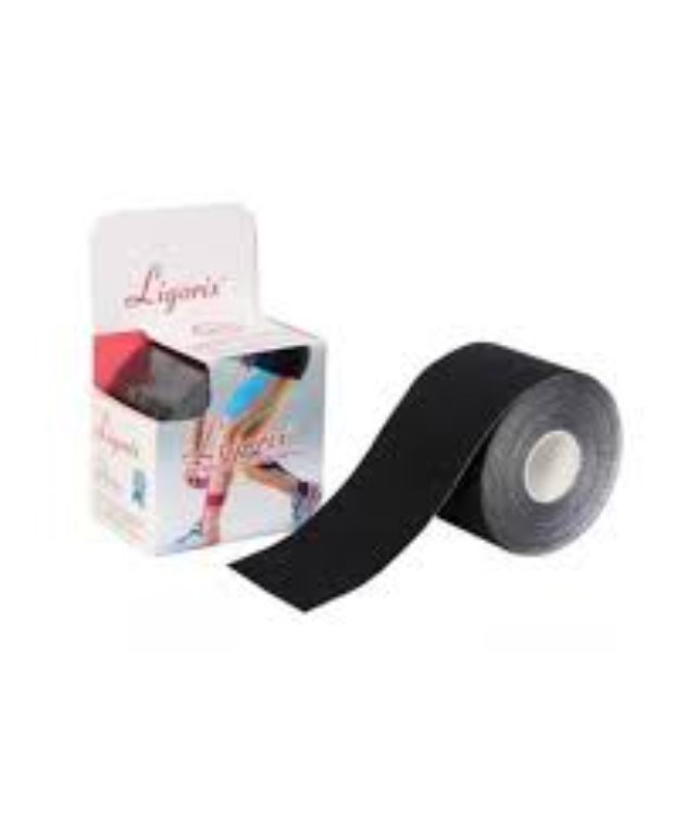 Ligorix Kinesyo Tabe Ağrı Bandı - Siyah