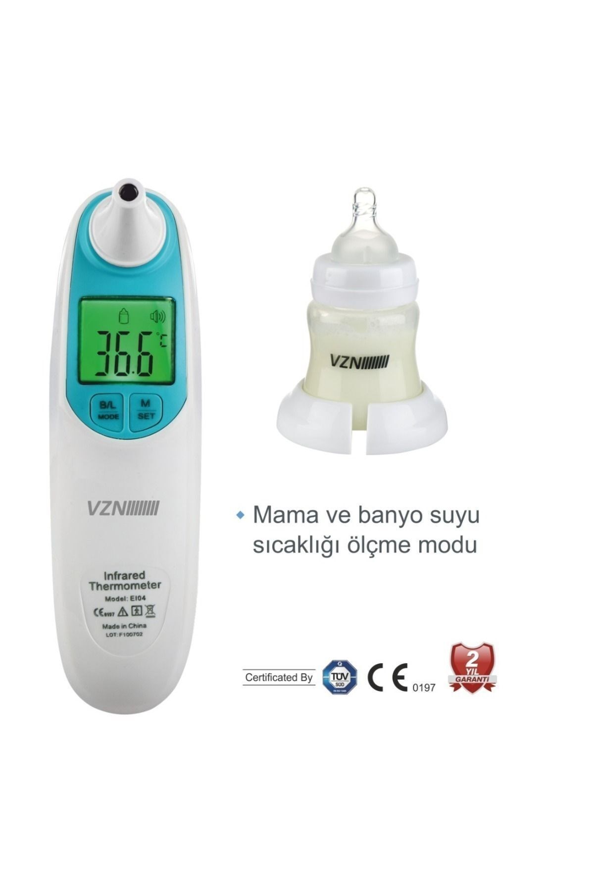 VZN Temassız Kızılötesi Derece 2’si 1 Arada