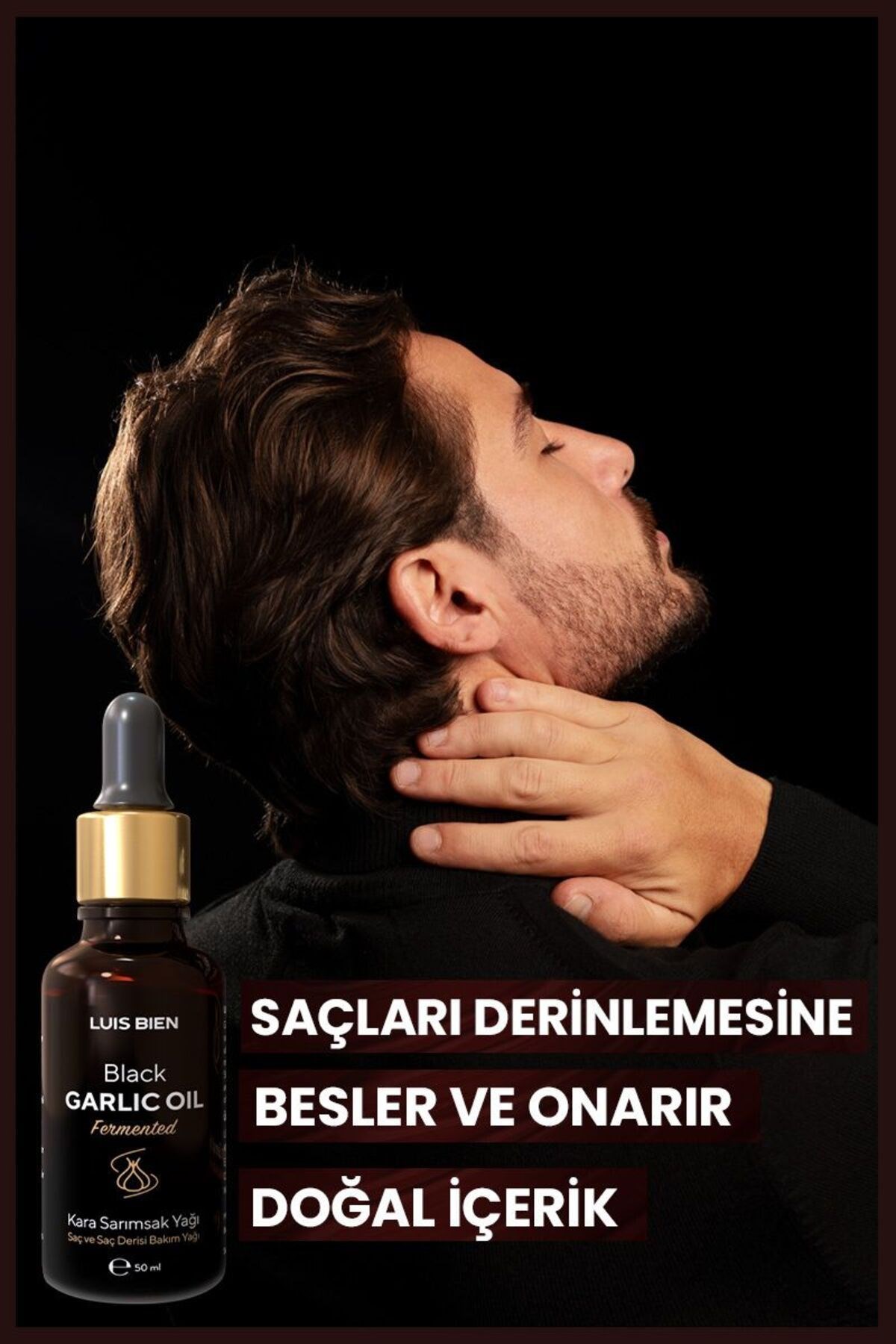 Luis Bien Kara Sarımsak Yağı 50 ml