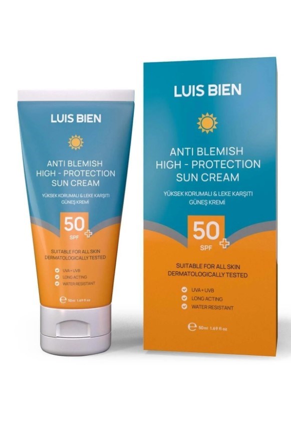 Luis Bien Leke Karşıtı SPF50+ Yüksek Korumalı Güneş Kremi 50 ml - Tüm Ciltler