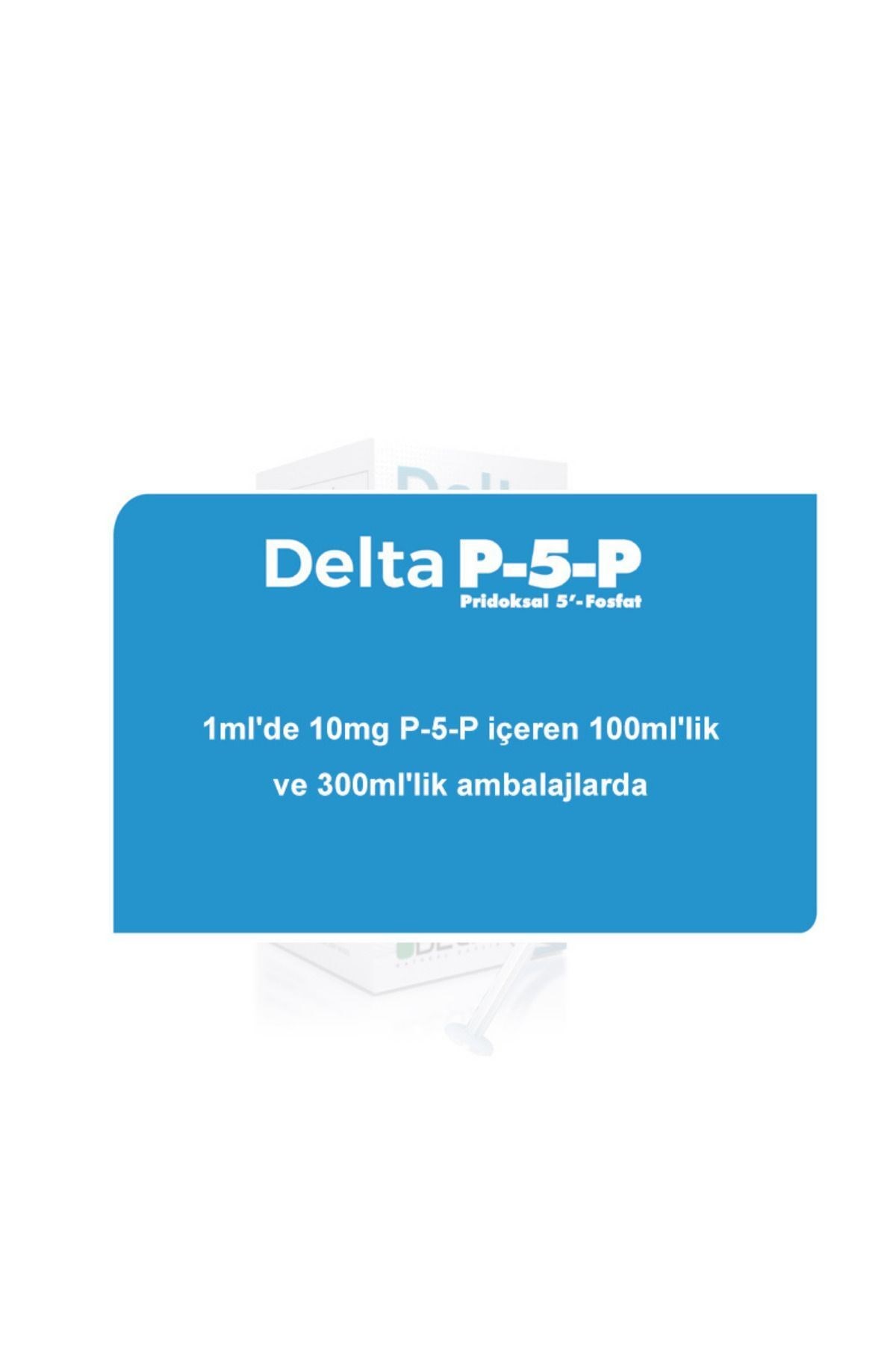 Delta P5P Pridoksal 5 Fosfat 100 ml