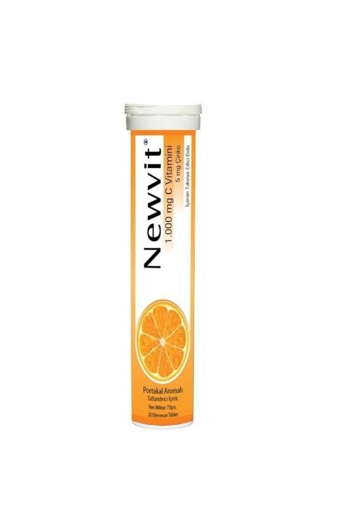 NEWVİT VİTAMİN C, ÇİNKO EFERVESAN