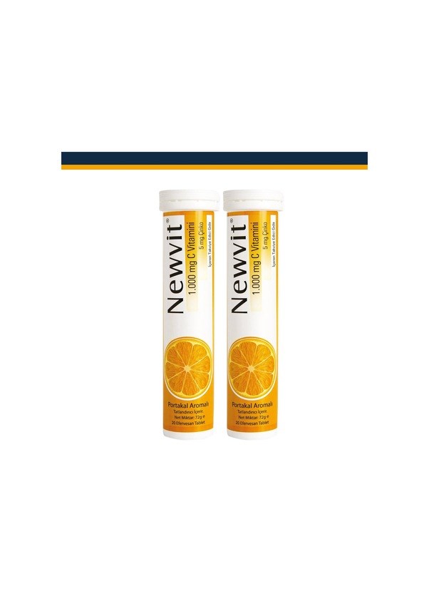 NEWVİT VİTAMİN C, ÇİNKO EFERVESAN