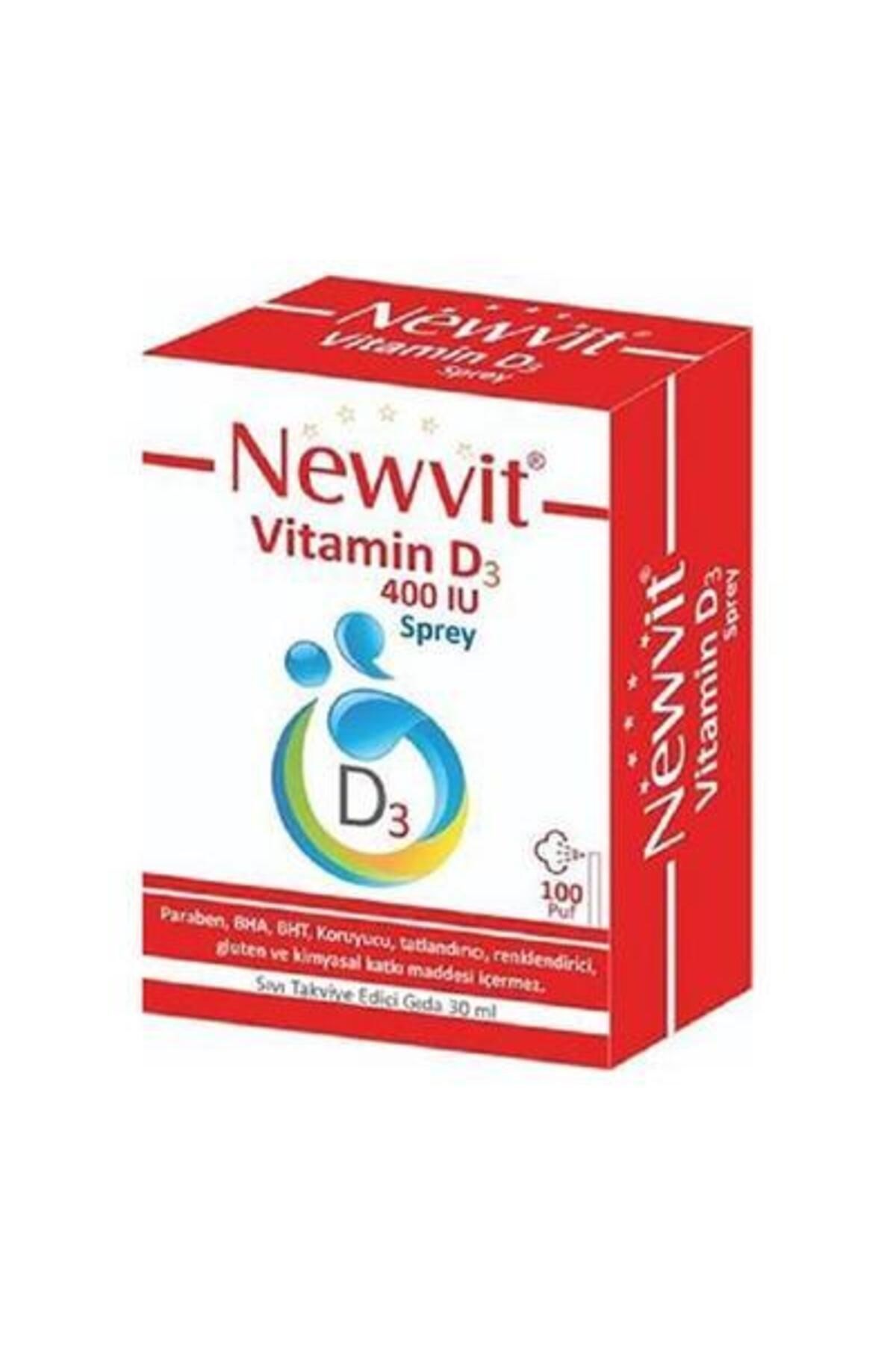 Newvit Vitamin D3 400 IU Sprey 30 ml